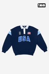 FIFA World Cup 2026⢠USA Oversized Rugby - Navy / Light Blue
