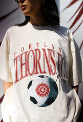 Portland Thorns FC Heavyweight T-Shirt - Ivory