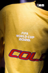 FIFA World Cup 2026⢠Colombia Tri Logo T-Shirt - Yellow