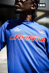 FIFA World Cup 2026⢠Croatia Tri Logo T-Shirt - Royal