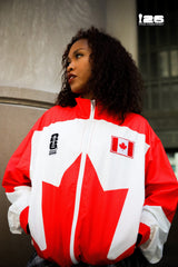 FIFA World Cup 2026⢠Canada Nylon Windbreaker - White / Red