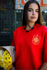 Spain Knit Jersey - Red