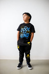 P/C x SmileyWorld Smile for Peace Youth Heavyweight Jogger - Black