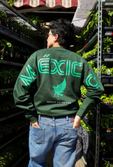Mexico Spirit Crewneck - Forest Green