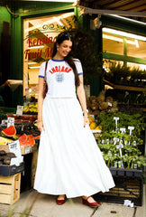 FIFA World Cup 2026⢠England Cropped Ringer T-Shirt - White