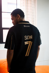 Son Heung-min Knit Polo - Black