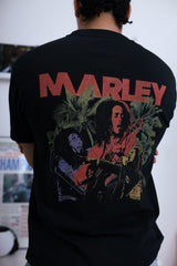 P/C x Bob Marley One Love Garment Dyed Heavyweight T-Shirt - Black