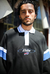 Buffalo Bills Oversized Rugby - Black / Royal