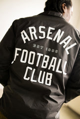 Arsenal F.C. Coach Jacket - Black