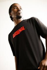 Arsenal F.C. Heavyweight T-Shirt - Black