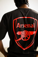Arsenal F.C. Heavyweight T-Shirt - Black