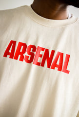 Arsenal F.C. Heavyweight T-Shirt - Ivory