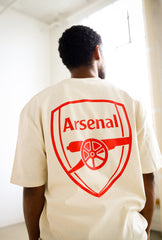 Arsenal F.C. Heavyweight T-Shirt - Ivory