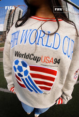 FIFA World Cup 1994⢠USA Heavyweight Crewneck - Ash