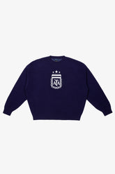 AFA Oversized Knit Sweater - Navy