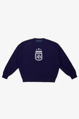 AFA Oversized Knit Sweater - Navy