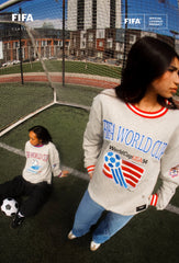 FIFA World Cup 1994⢠USA Heavyweight Crewneck - Ash