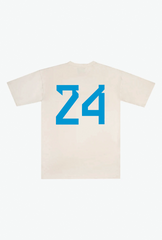 Argentina Enzo Fernandez Heavyweight T-Shirt - Ivory