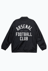 Arsenal F.C. Coach Jacket - Black
