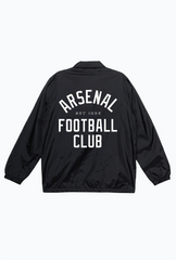 Arsenal F.C. Coach Jacket - Black