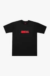 Arsenal F.C. Heavyweight T-Shirt - Black