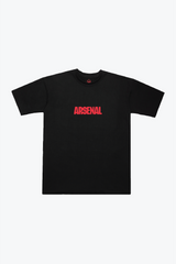 Arsenal F.C. Heavyweight T-Shirt - Black
