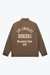 Los Angeles Dodgers Work Jacket - Walnut