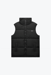 Peace Basics Puffer Vest - Black