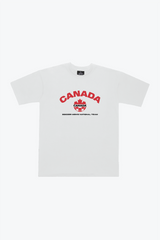 Canada Soccer Heavyweight T-Shirt - White