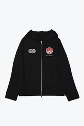 Canada Soccer SuperHeavyâ¢ï¸ Full Zip Hoodie - Black