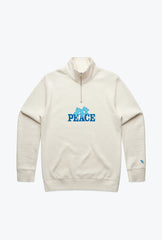 Care Bears Peace Quarter Zip - Ivory
