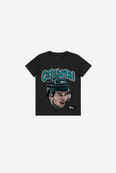 Macklin Celebrini Kids T-Shirt - Black