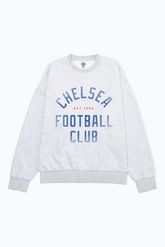 Chelsea FC SuperHeavyâ¢ï¸ Crewneck - Ash