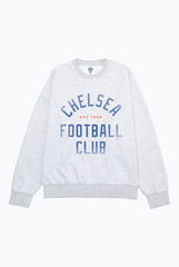 Chelsea FC SuperHeavyâ¢ï¸ Crewneck - Ash