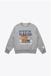 FIFA World Cup 2026⢠Mascots Kids Crewneck - Grey