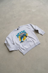Miami Dolphins Mascot SuperHeavyâ¢ï¸ Crewneck - Ash