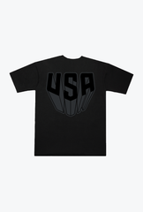 US Soccer | DC Batman Heavyweight T-Shirt - Black