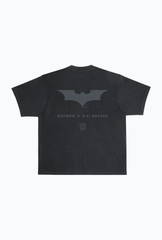 US Soccer | DC The Dark Knight Rises Garment Dyed Heavyweight T-Shirt - Black