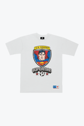 US Soccer | DC Superman Shield T-Shirt - White