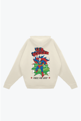 US Soccer | DC Superman Force For Good Heavyweight Hoodie - Ivory