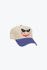 US Soccer | DC Joker A-Frame Cap - Ivory / Purple