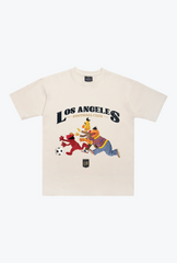Los Angeles FC x Sesame Street Chase Heavyweight T-Shirt - Ivory