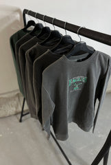Philadelphia Eagles Vintage Embroidered Crewneck - Black