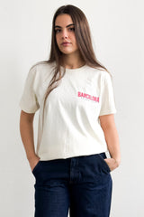 FC Barcelona Champion T-Shirt - Ivory