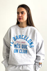 FC Barcelona SuperHeavyâ¢ï¸ Crewneck - Ash