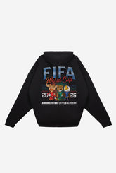 FIFA World Cup 2026⢠Mascots Oversized Hoodie - Black