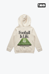 FIFA World Cup 2026⢠Football is Life Kids Hoodie - Ivory