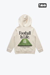 FIFA World Cup 2026⢠Football is Life Kids Hoodie - Ivory