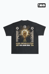 FIFA World Cup 2026⢠FIFA World Tour Heavyweight Garment Dyed T-Shirt - Black