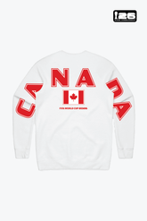 FIFA World Cup 2026⢠Canada Spirit Crewneck - White